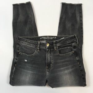 American Eagle Hi Rise Jegging Crop Womens 8